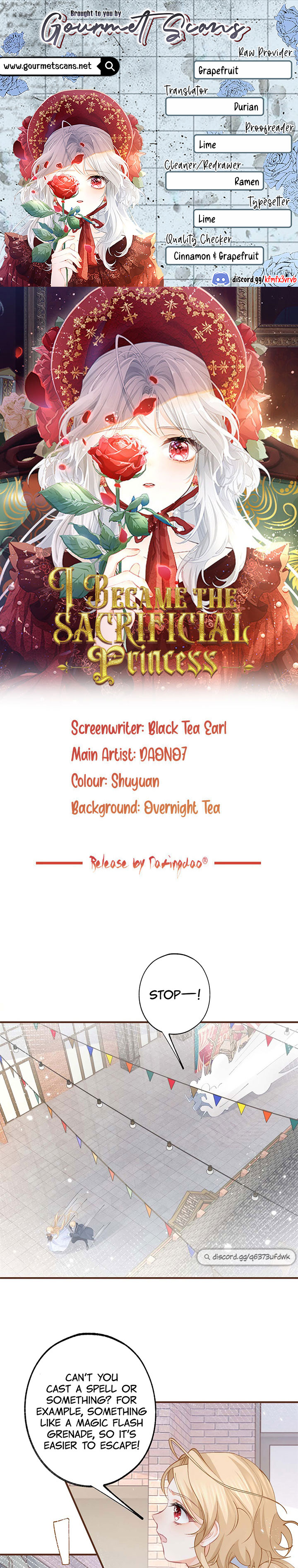 I Became the Sacrificial Princess Chapter 41 - Page 1