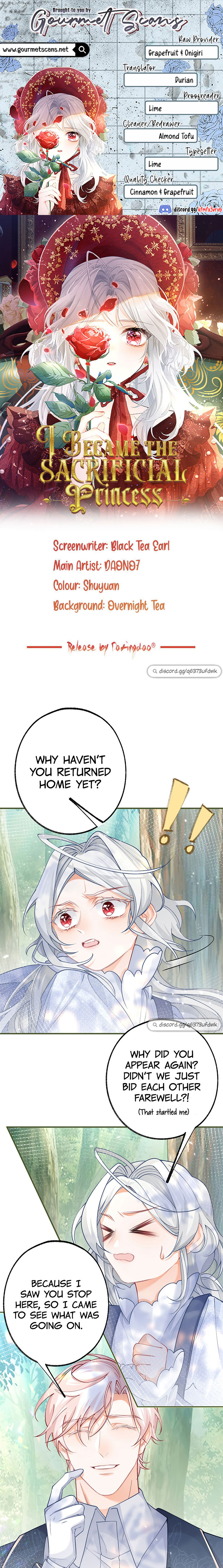 I Became the Sacrificial Princess Chapter 47 - Page 1
