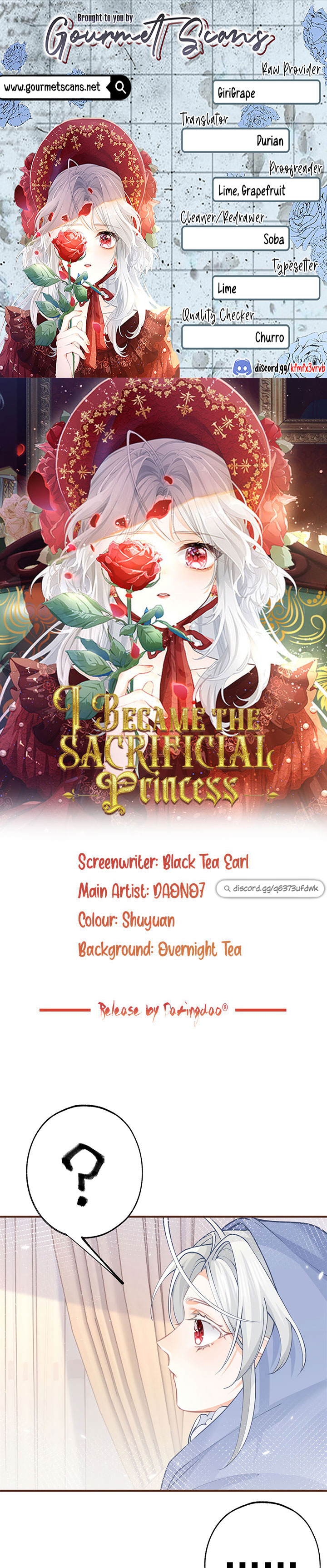 I Became the Sacrificial Princess Chapter 49 - Page 1