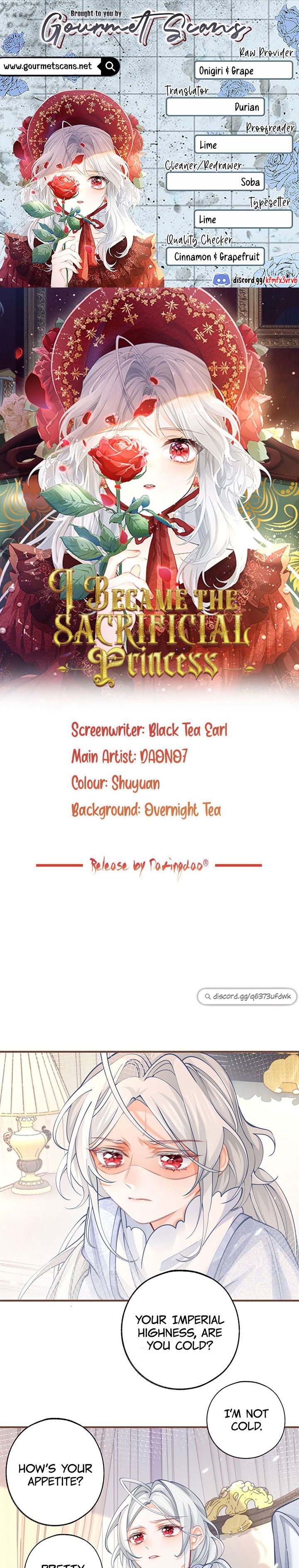 I Became the Sacrificial Princess Chapter 50 - Page 1