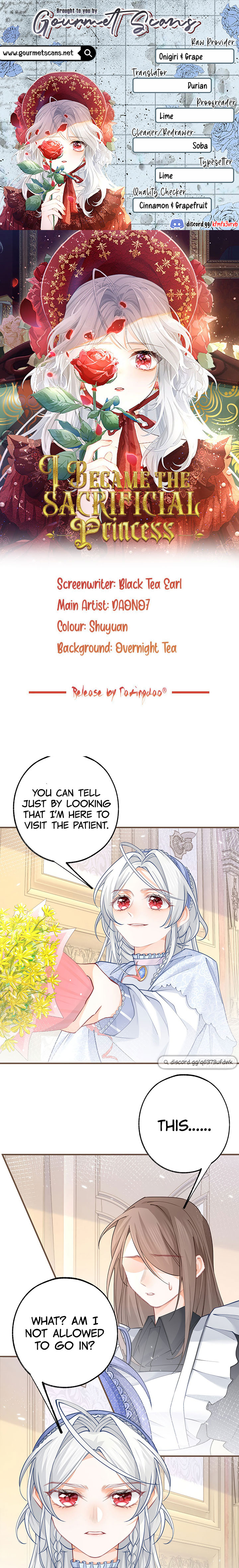 I Became the Sacrificial Princess Chapter 53 - Page 1