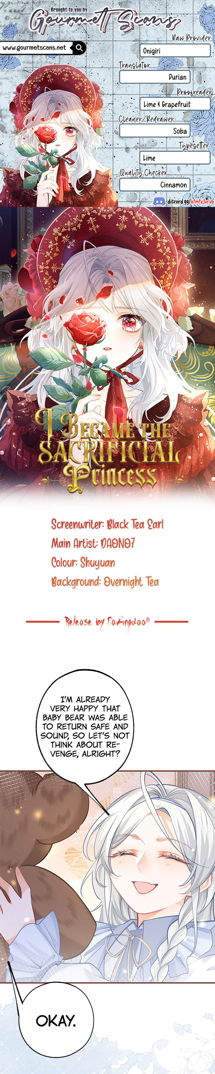 I Became the Sacrificial Princess Chapter 65 - Page 1