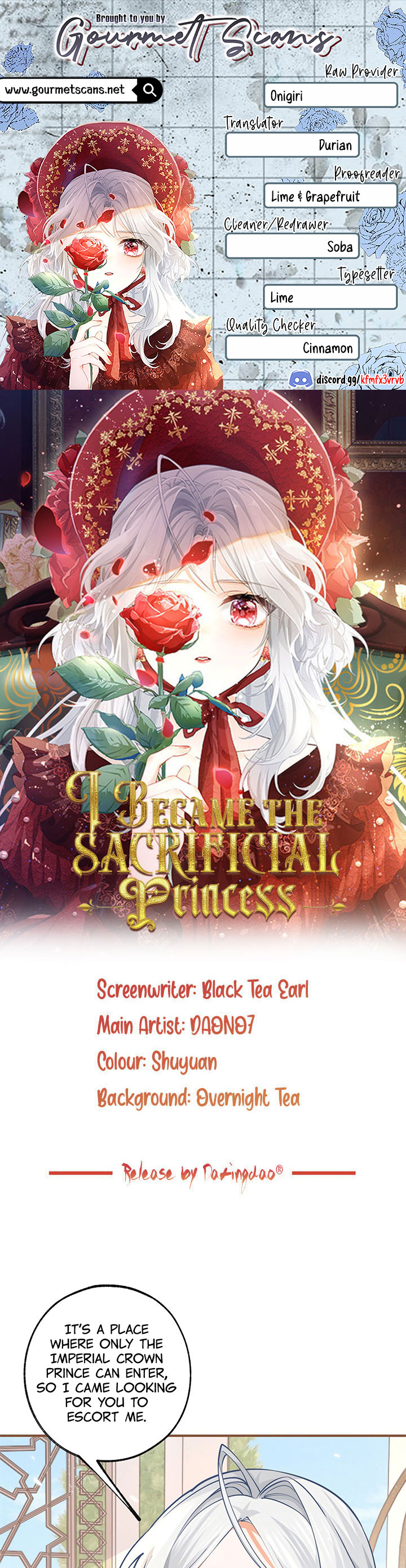 I Became the Sacrificial Princess Chapter 67 - Page 2