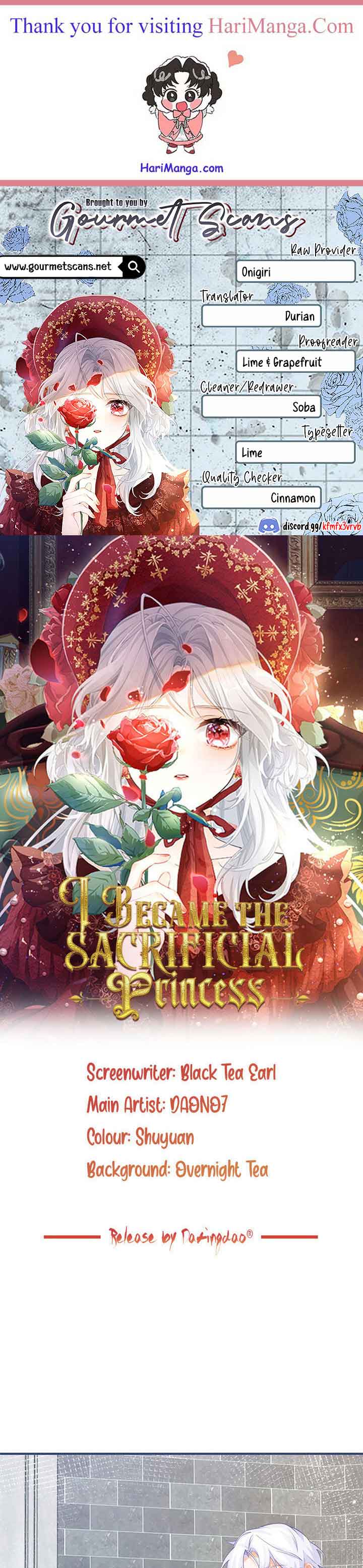 I Became the Sacrificial Princess Chapter 68 - Page 1