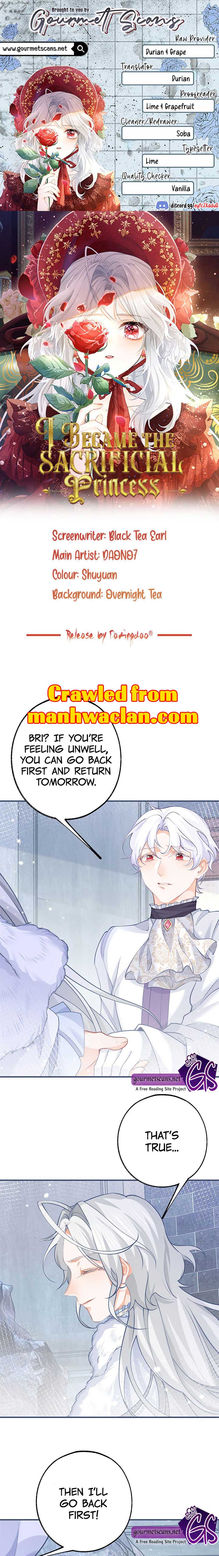 I Became the Sacrificial Princess Chapter 69 - Page 1