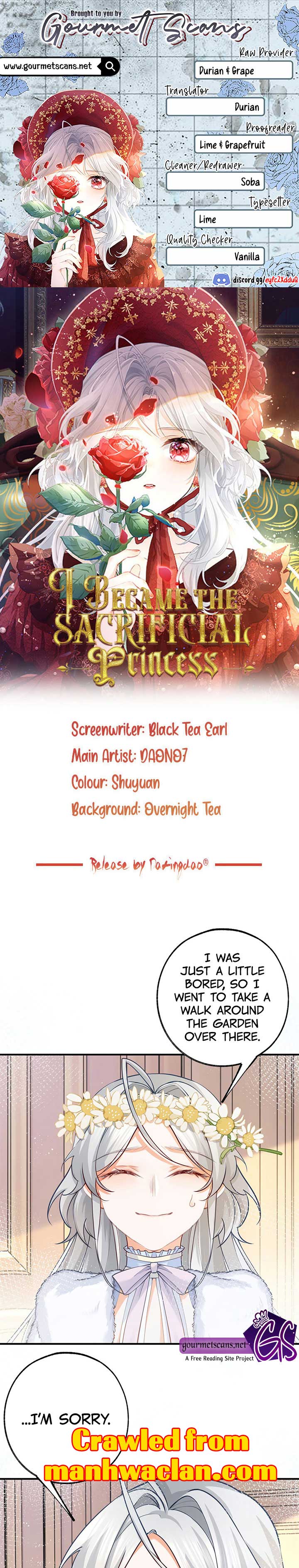 I Became the Sacrificial Princess Chapter 71 - Page 1