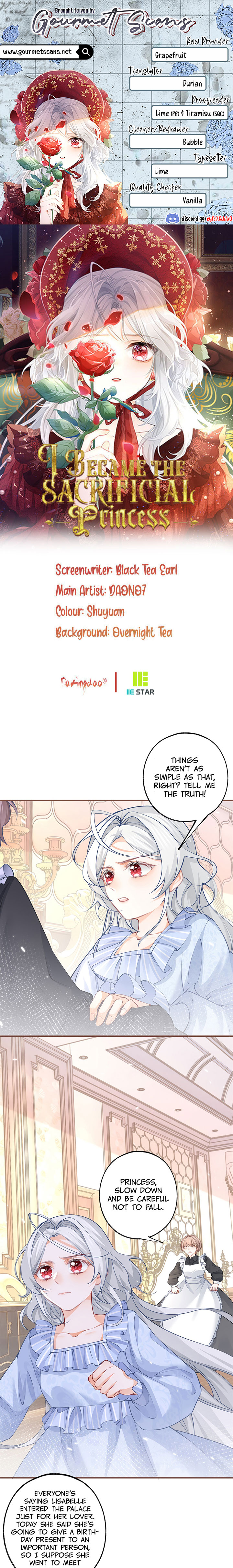 I Became the Sacrificial Princess Chapter 77 - Page 1