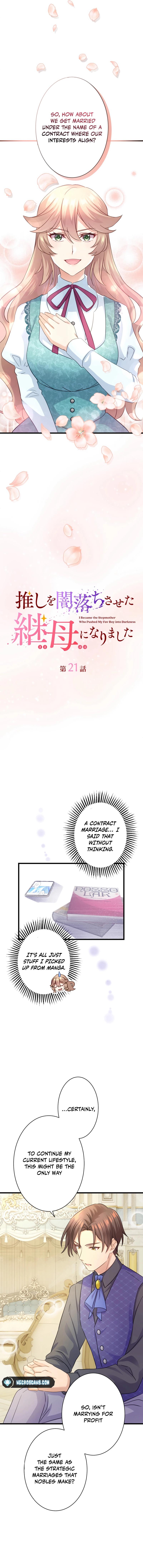 I Became the Stepmother Who Caused My Favorite Character to Fall Into Darkness Chapter 21 - Page 2