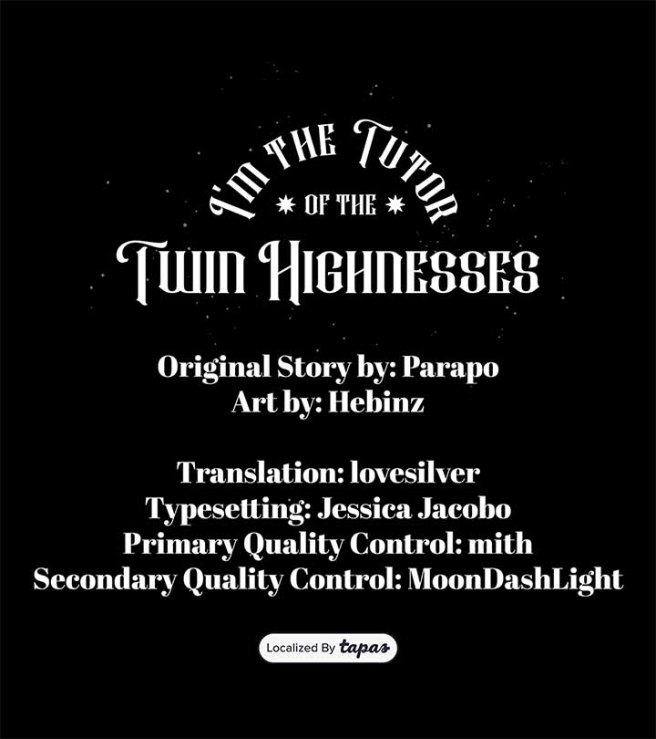 I Became the Tutor of the Royal Twins Chapter 37 - Page 0