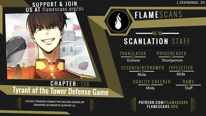 I Became the Tyrant of a Defence Game Chapter 136 - Page 0