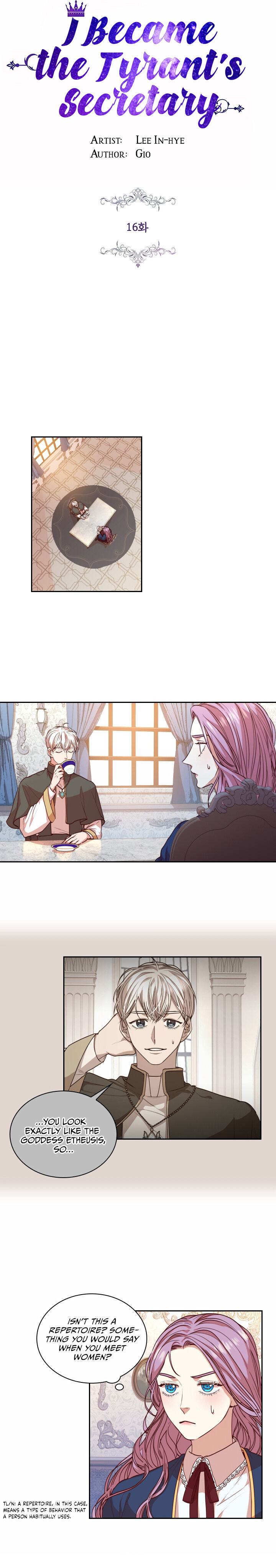 I Became the Tyrant’s Secretary Chapter 16 - Page 4
