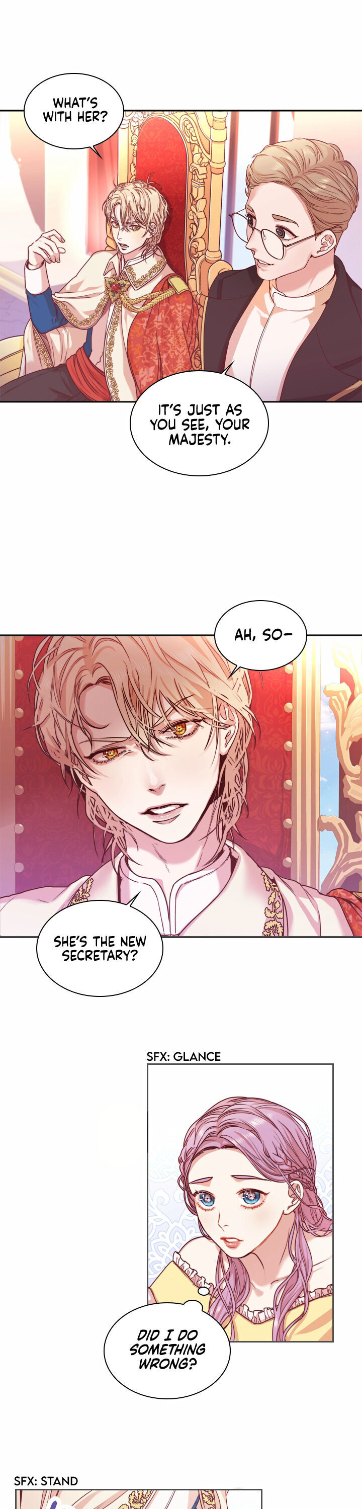 I Became the Tyrant’s Secretary Chapter 4 - Page 0