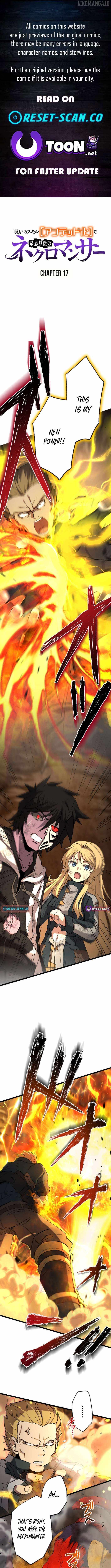 I Became the Ultimate Necromancer Through the Cursed Skill: Undeadification Chapter 17 - Page 1