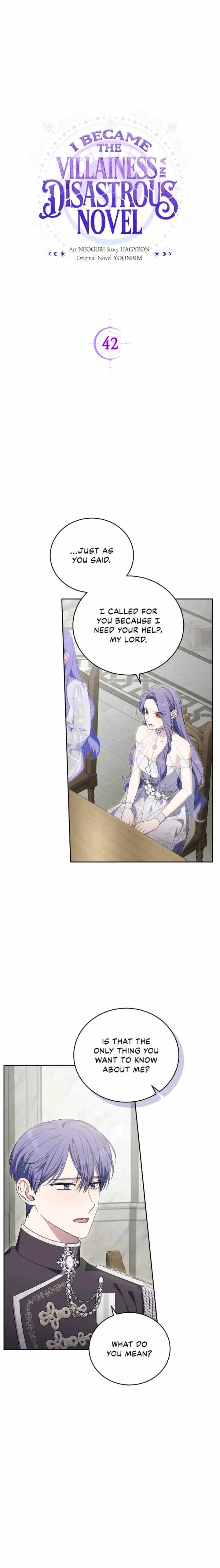 I Became the Villainess in an Anticlimactic Novel Chapter 42 - Page 0