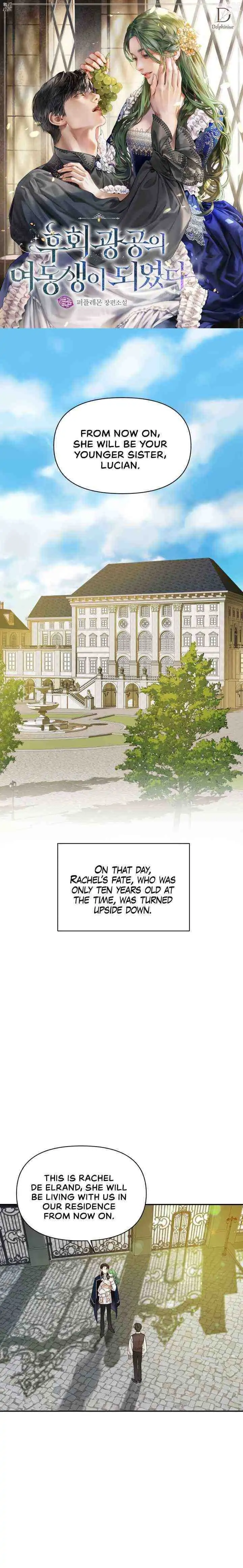 I Became the Younger Sister of a Regretful Obsessive Male Lead Chapter 0 - Page 1