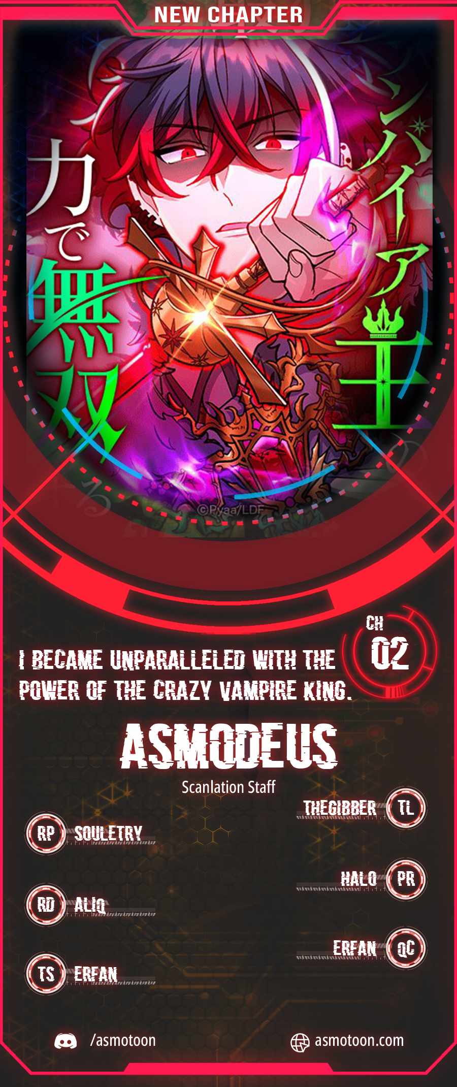 I Became Unparalleled With the Power of the Crazy Vampire King Chapter 2 - Page 0