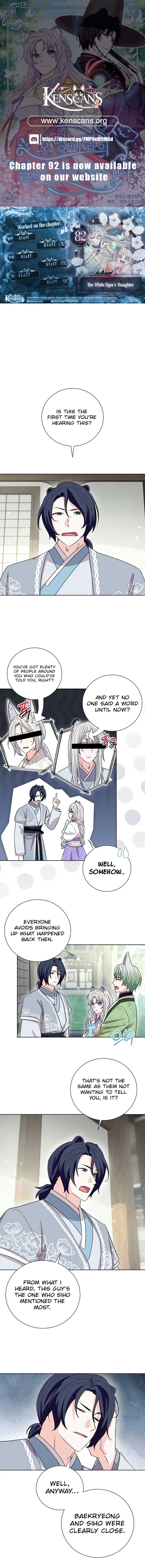 I Become the Tiger’s Daughter Chapter 82 - Page 1