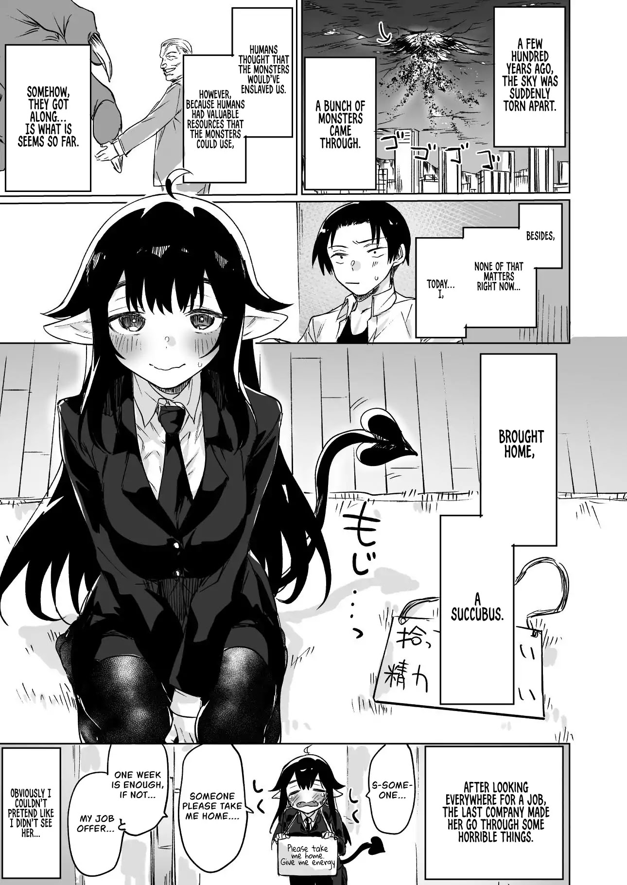 I Brought Home A Succubus Who Failed to Find a Job Chapter 1 - Page 1
