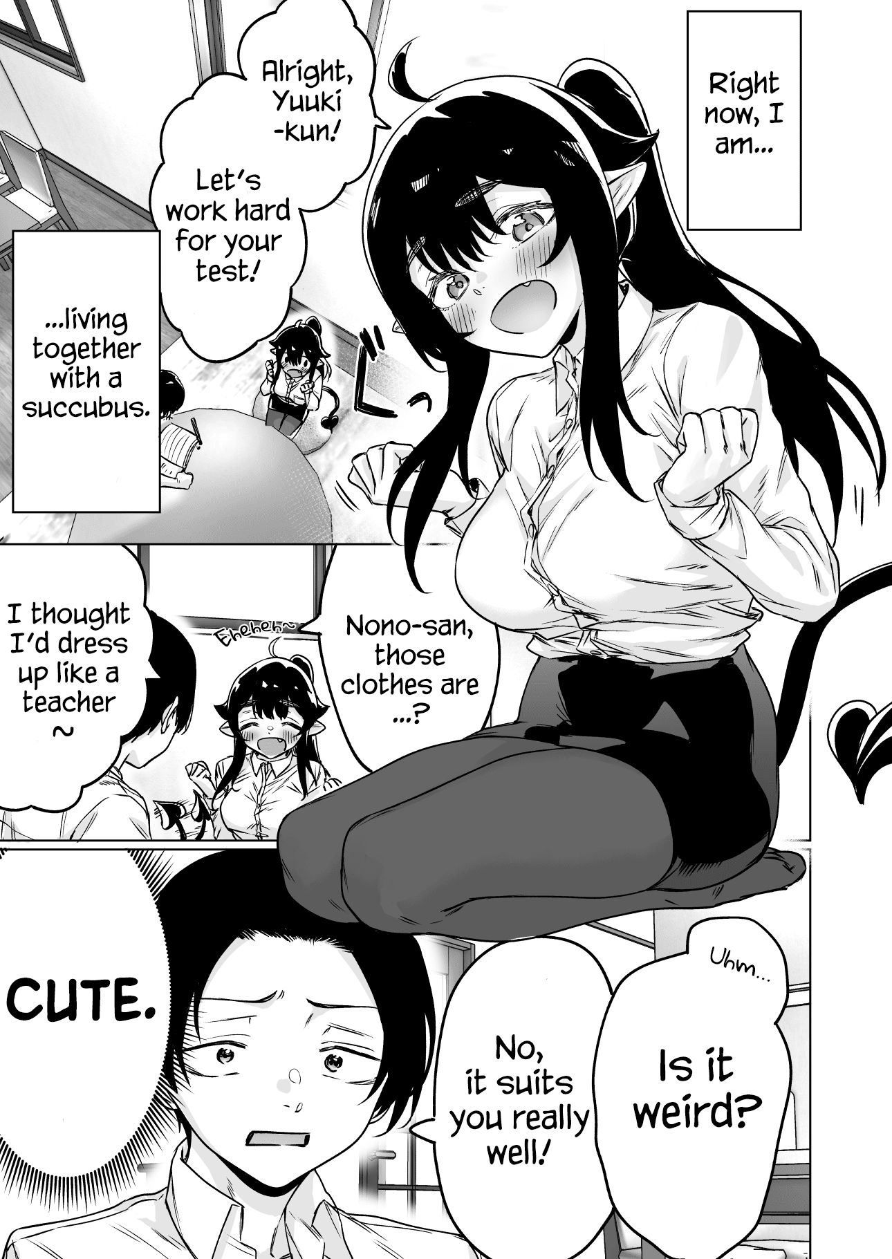I Brought Home A Succubus Who Failed to Find a Job Chapter 9 - Page 1