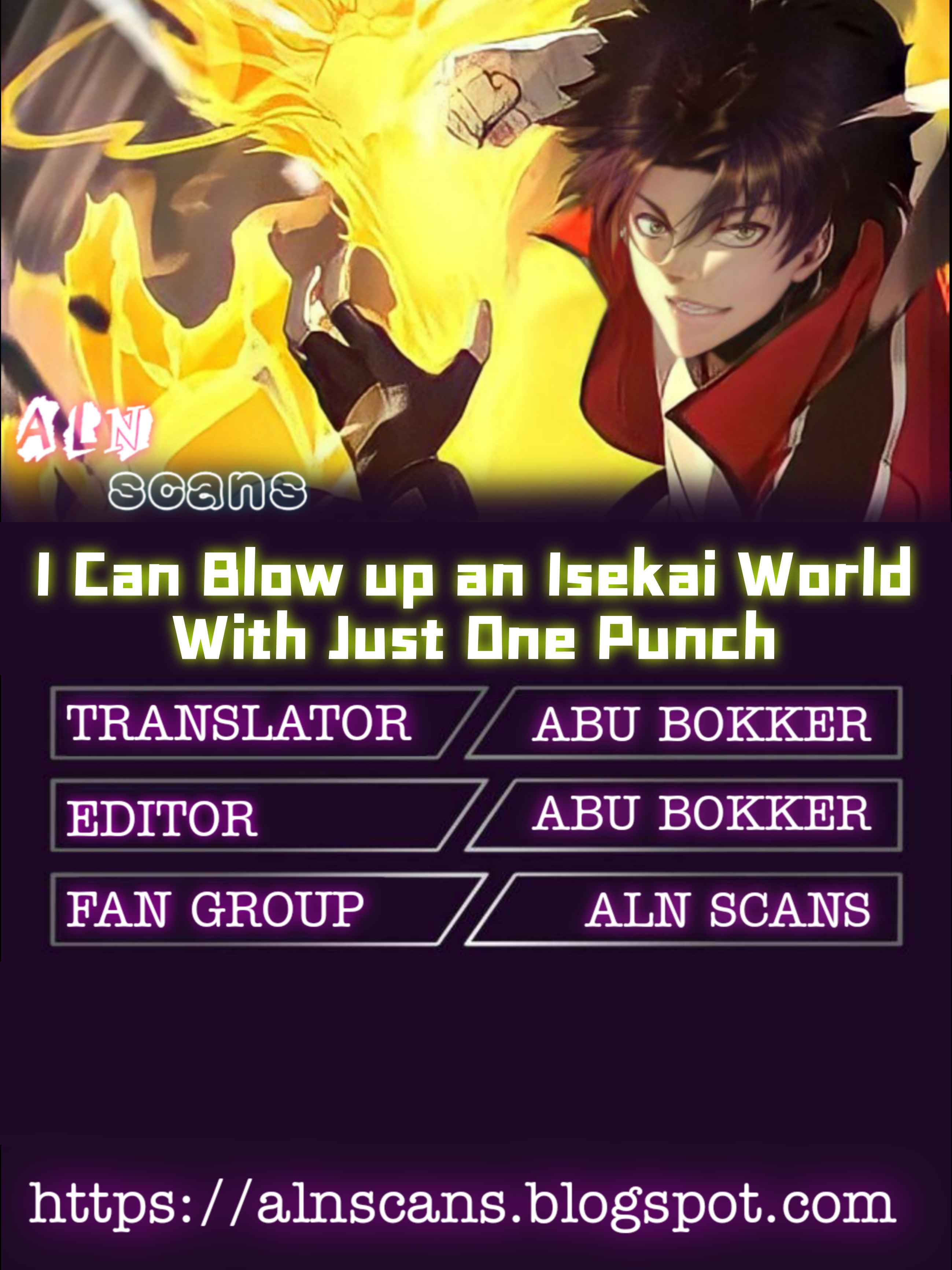 I Can Blow up an Isekai World With Just One Punch Chapter 0.5 - Page 1