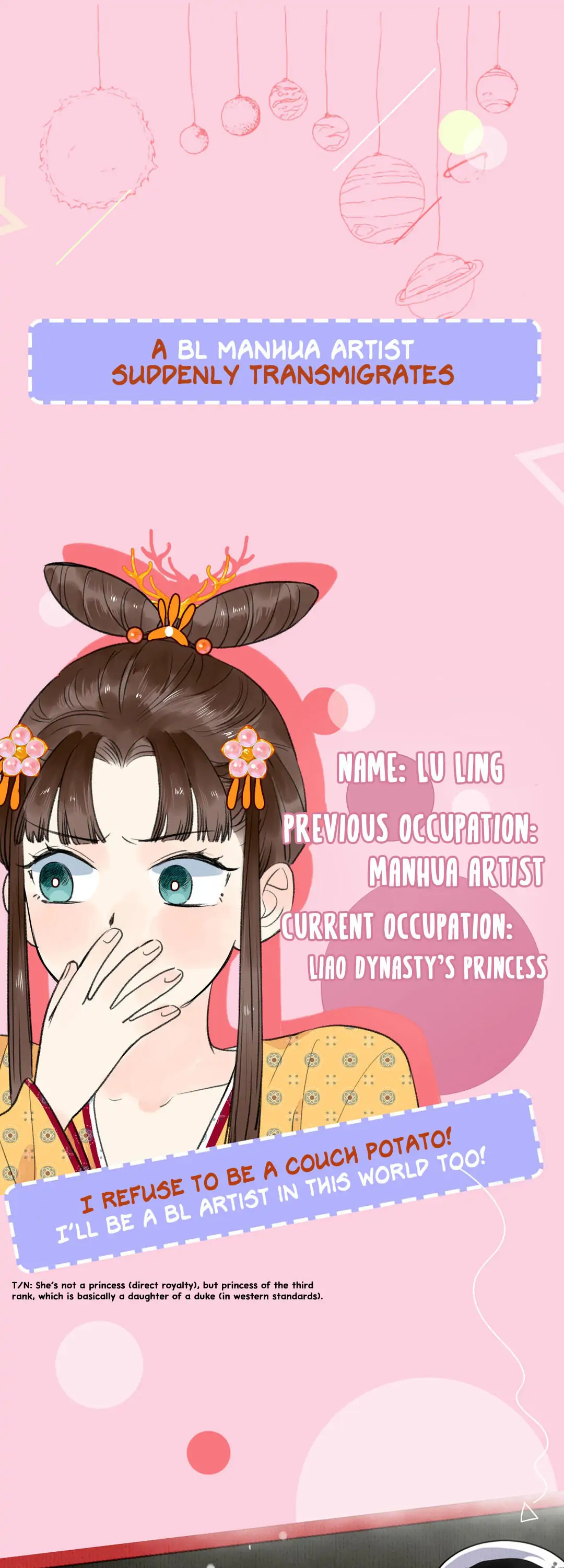 I Can’t Date a Fictional Man! Chapter 0 - Page 1