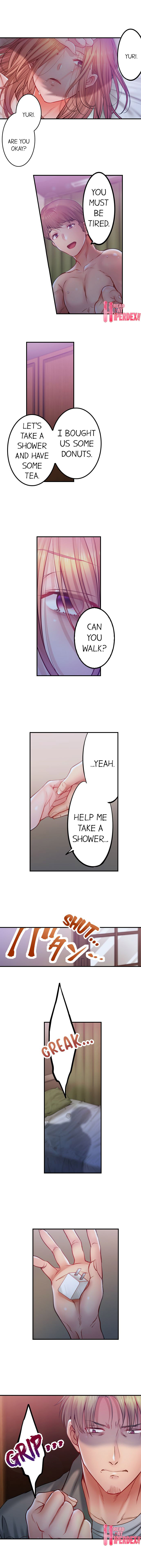 I Can’t Resist His Massage! Cheating in Front of My Husband’s Eyes Chapter 126 - Page 9