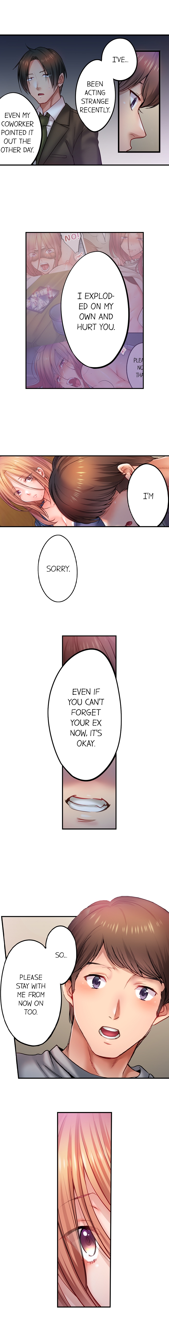I Can’t Resist His Massage! Cheating in Front of My Husband’s Eyes Chapter 129 - Page 9