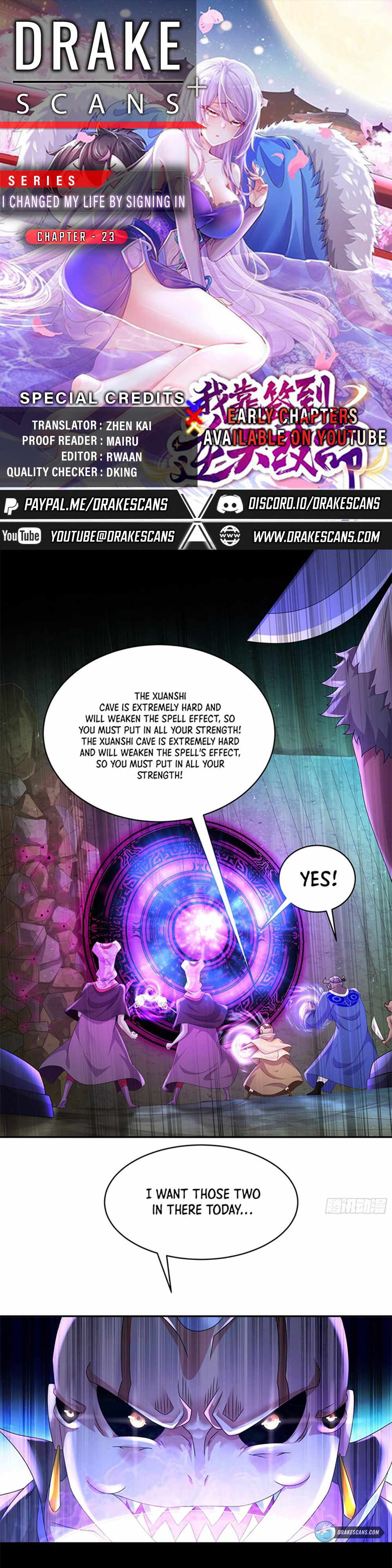 I Changed My Life by Signing In Chapter 23 - Page 1