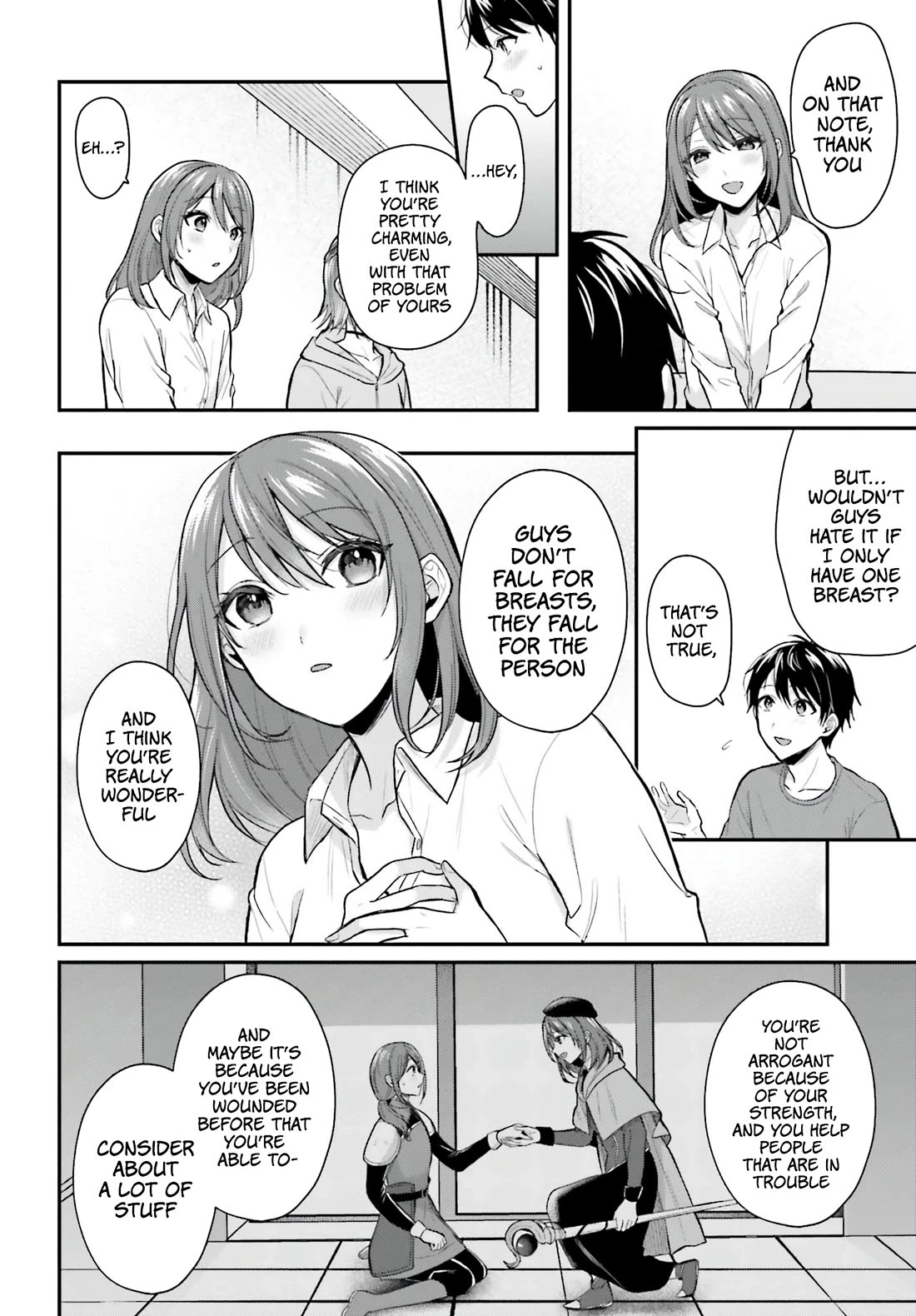I Couldn’t Become an Adventurer, so I’ll Help Troubled Girls with My [Breast Correction] Skill!? Chapter 16 - Page 12