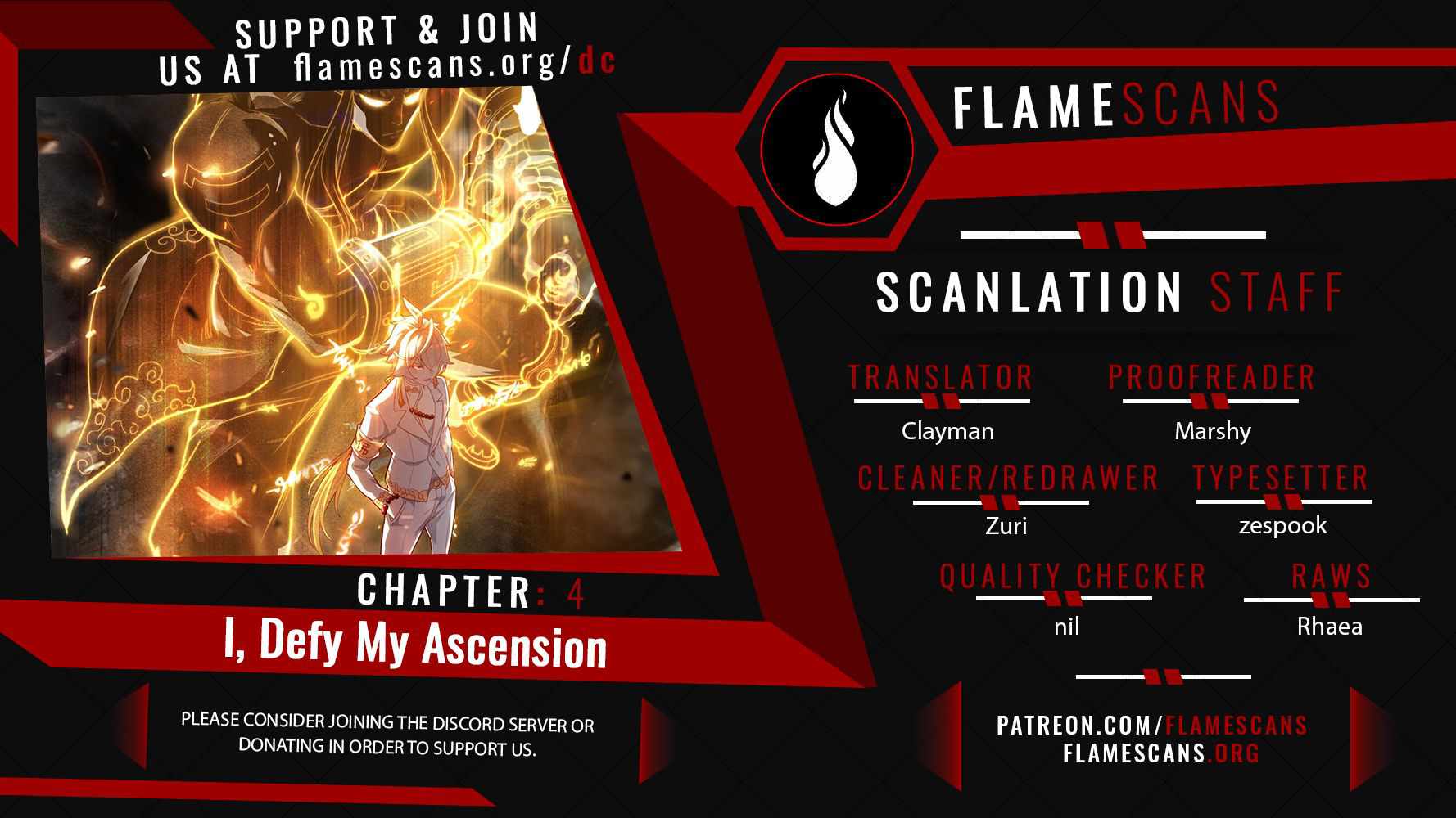 I Defy My Ascension Chapter 4 - Page 1