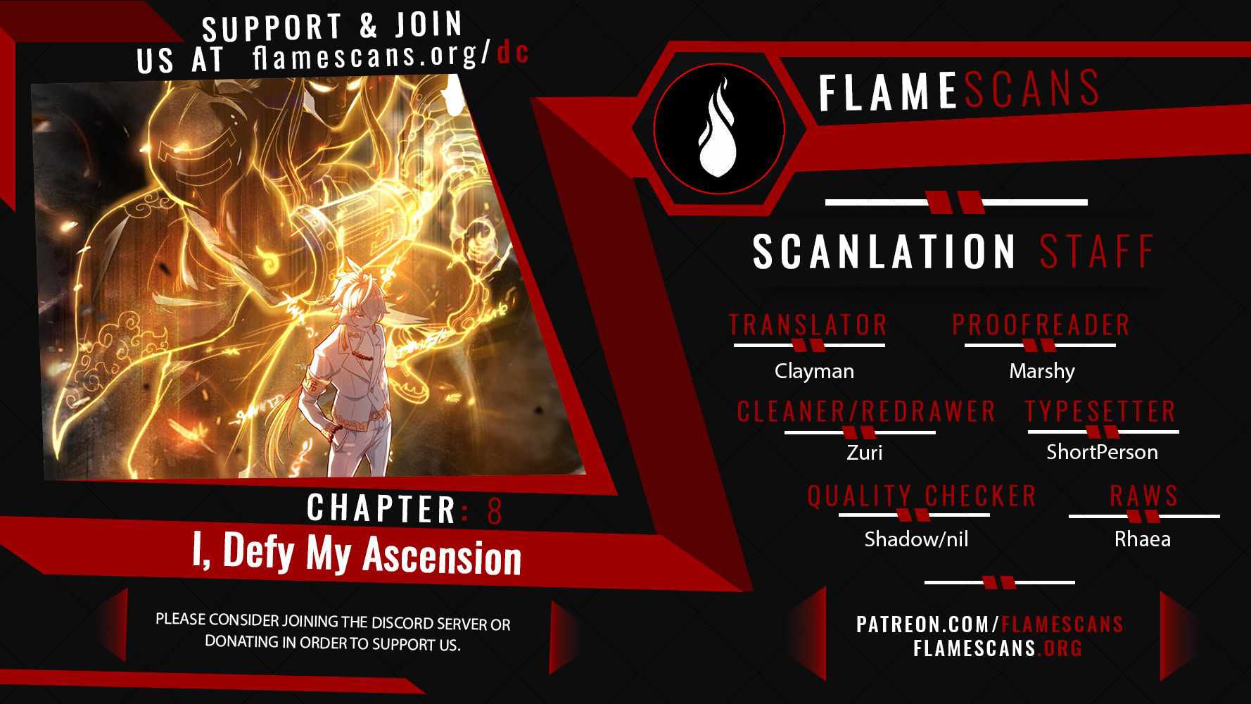 I Defy My Ascension Chapter 8 - Page 1