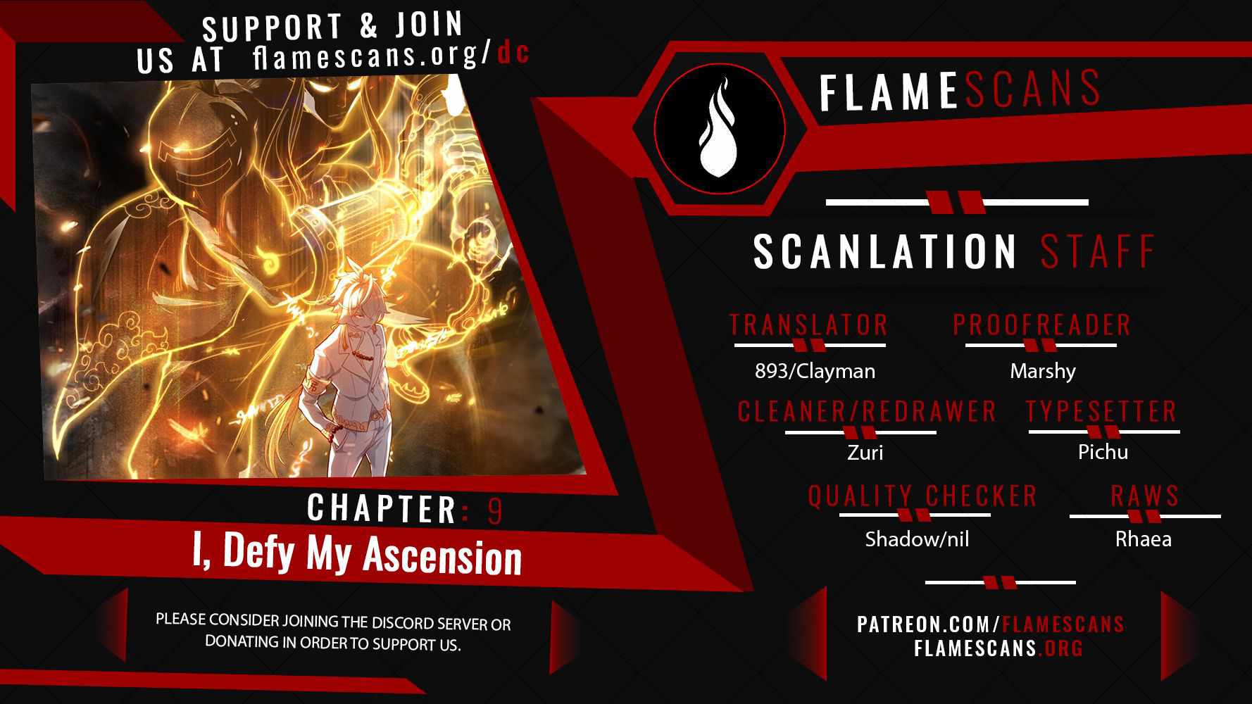I Defy My Ascension Chapter 9 - Page 1