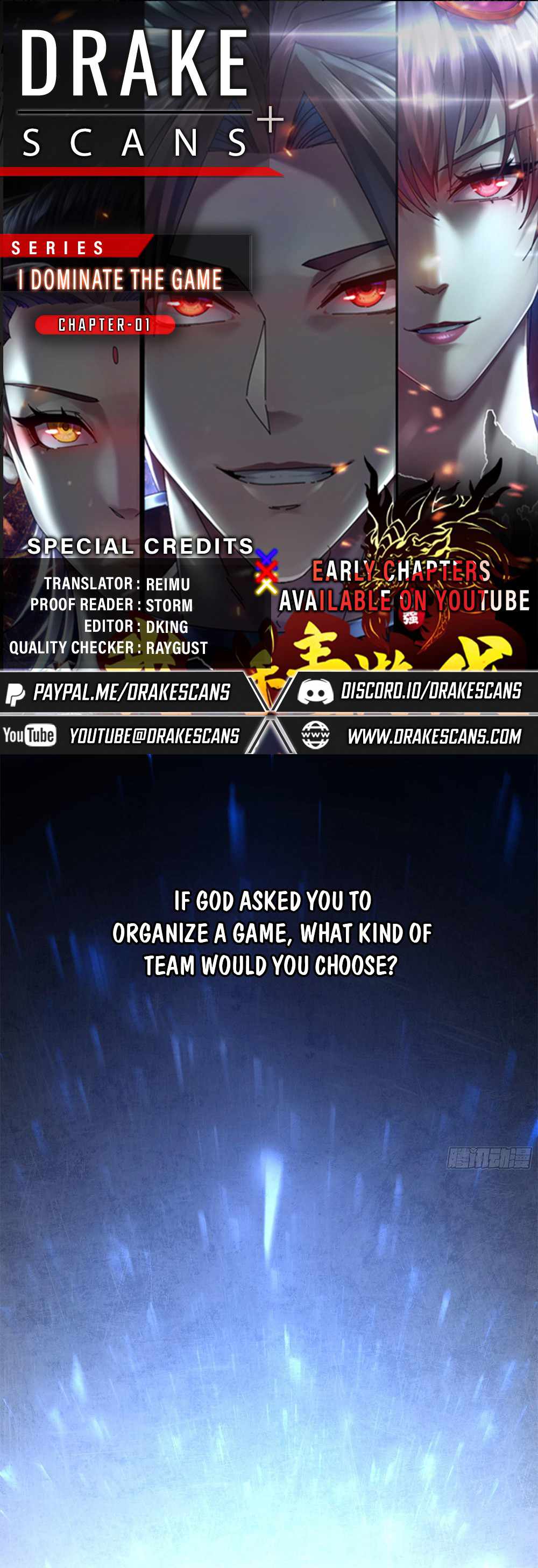 I Dominate the Game Chapter 1 - Page 1