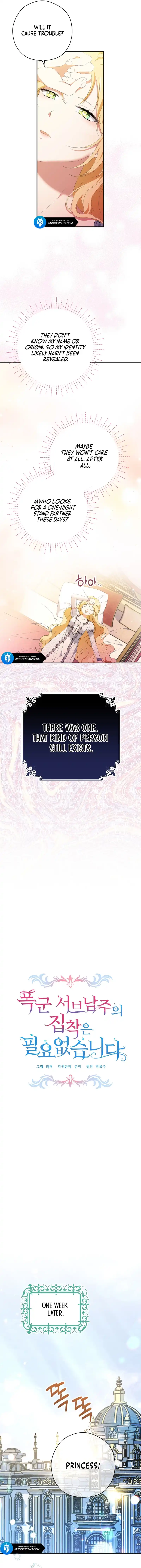 I Don’t Need the Obsession of the Tyrant Chapter 2 - Page 5
