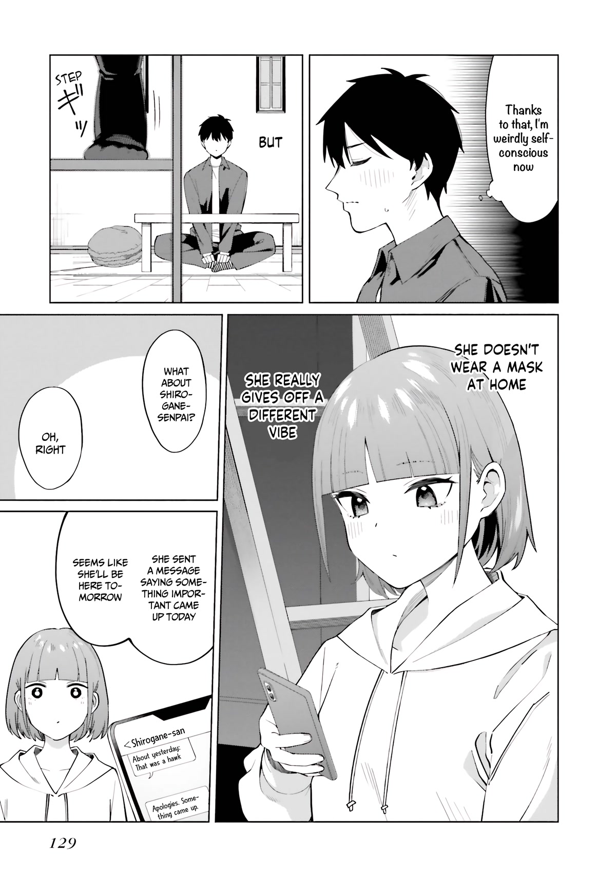 I Don’t Understand Shirogane-san’s Facial Expression at All Chapter 17 - Page 8