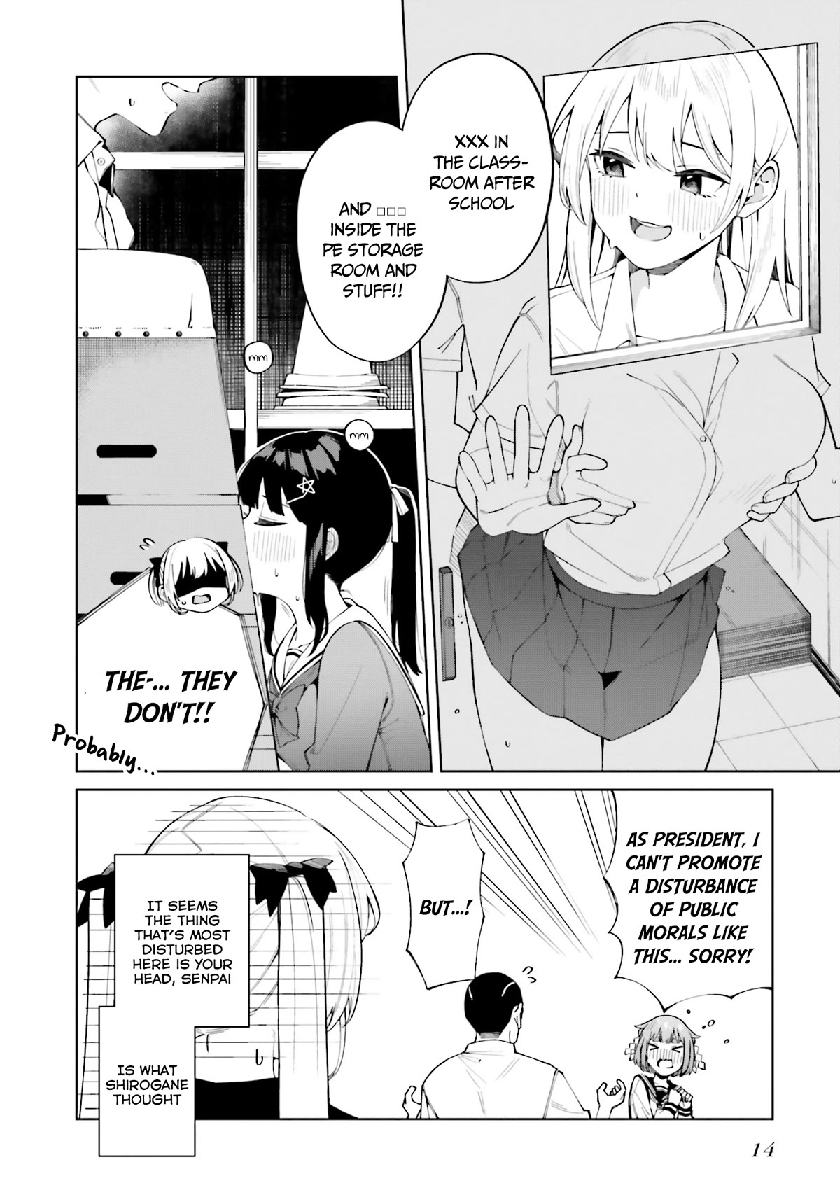 I Don’t Understand Shirogane-san’s Facial Expression at All Chapter 19 - Page 15