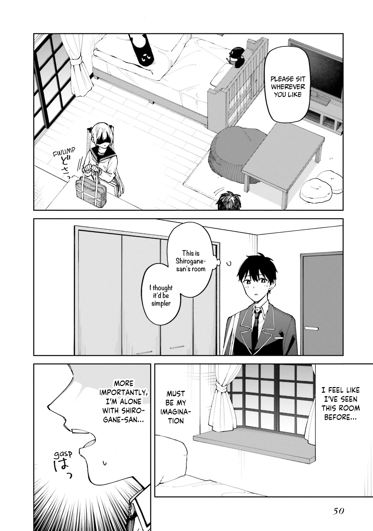 I Don’t Understand Shirogane-san’s Facial Expression at All Chapter 21 - Page 9