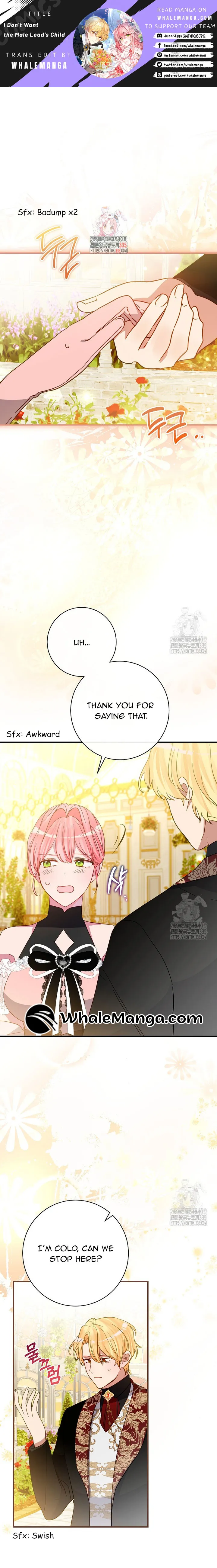 I Don’t Want the Male Lead’s Child Chapter 23 - Page 0