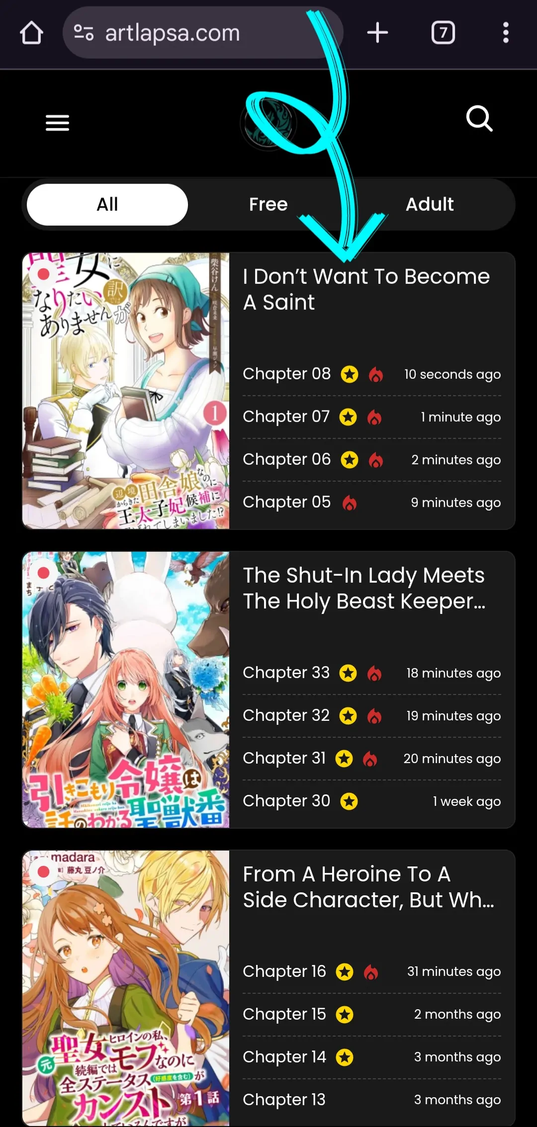 I Don’t Want to Become a Saint Chapter 3 - Page 1