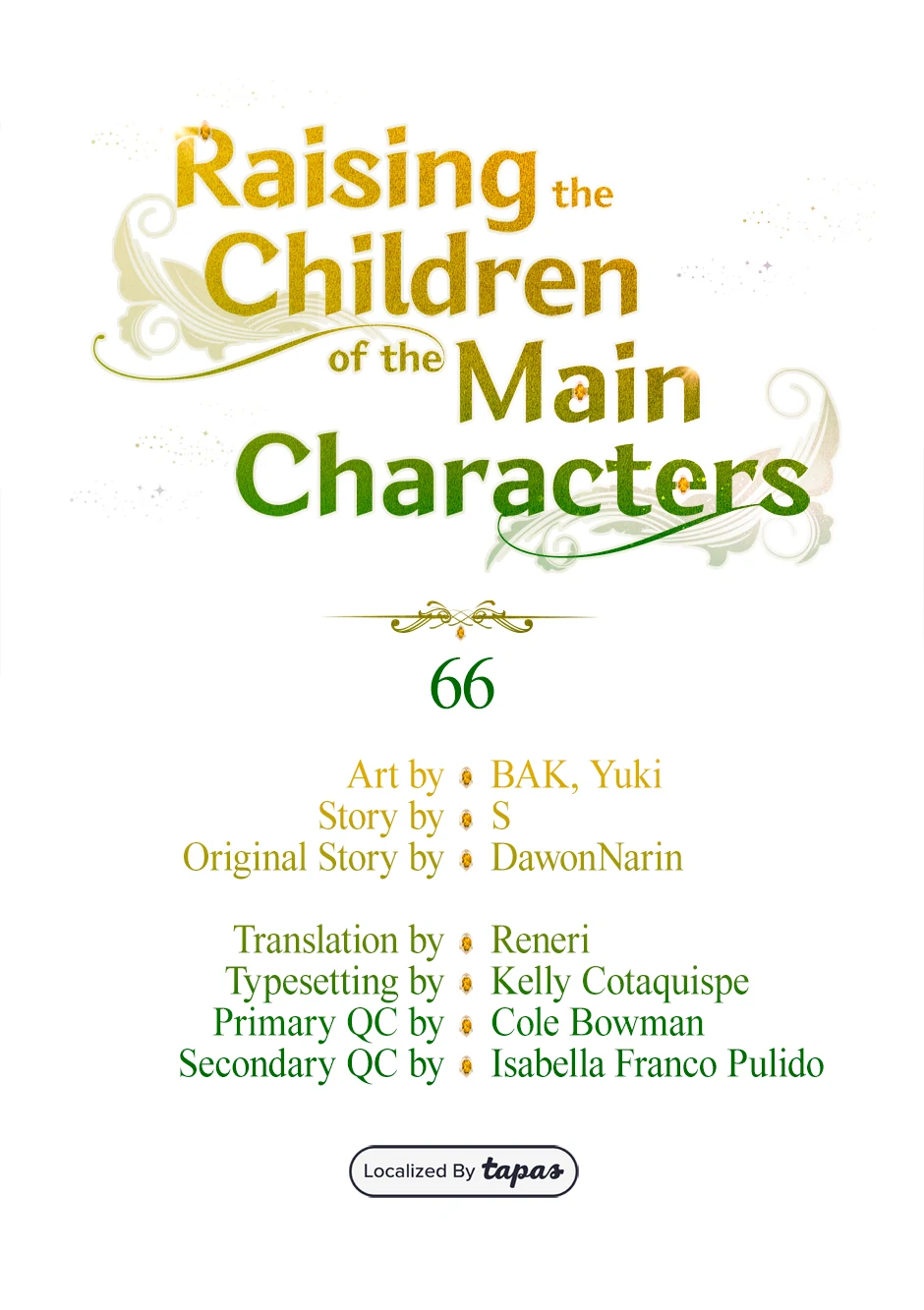 I Ended Up Raising the Children of the Female Lead and Male Lead Chapter 66 - Page 1