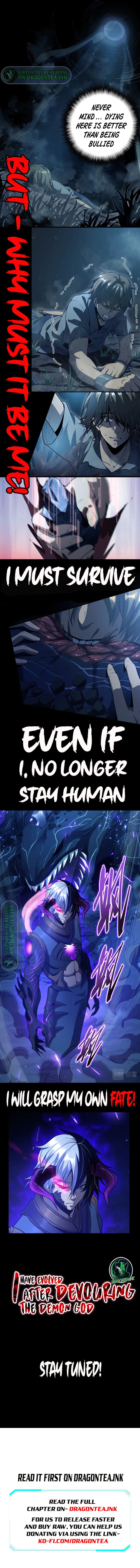 I Evolved After Devouring the Demon God Chapter 0.1 - Page 4