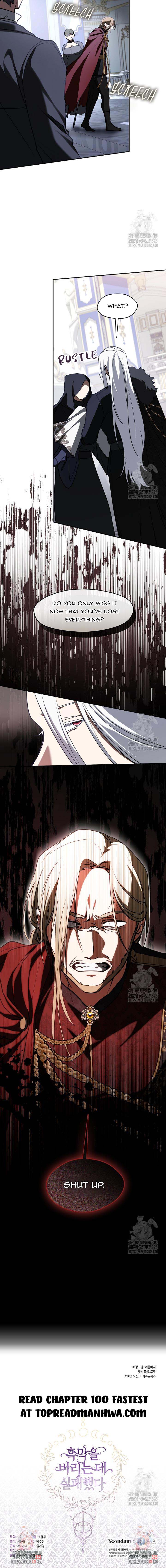 I Failed to Throw the Villain Away Chapter 99 - Page 11