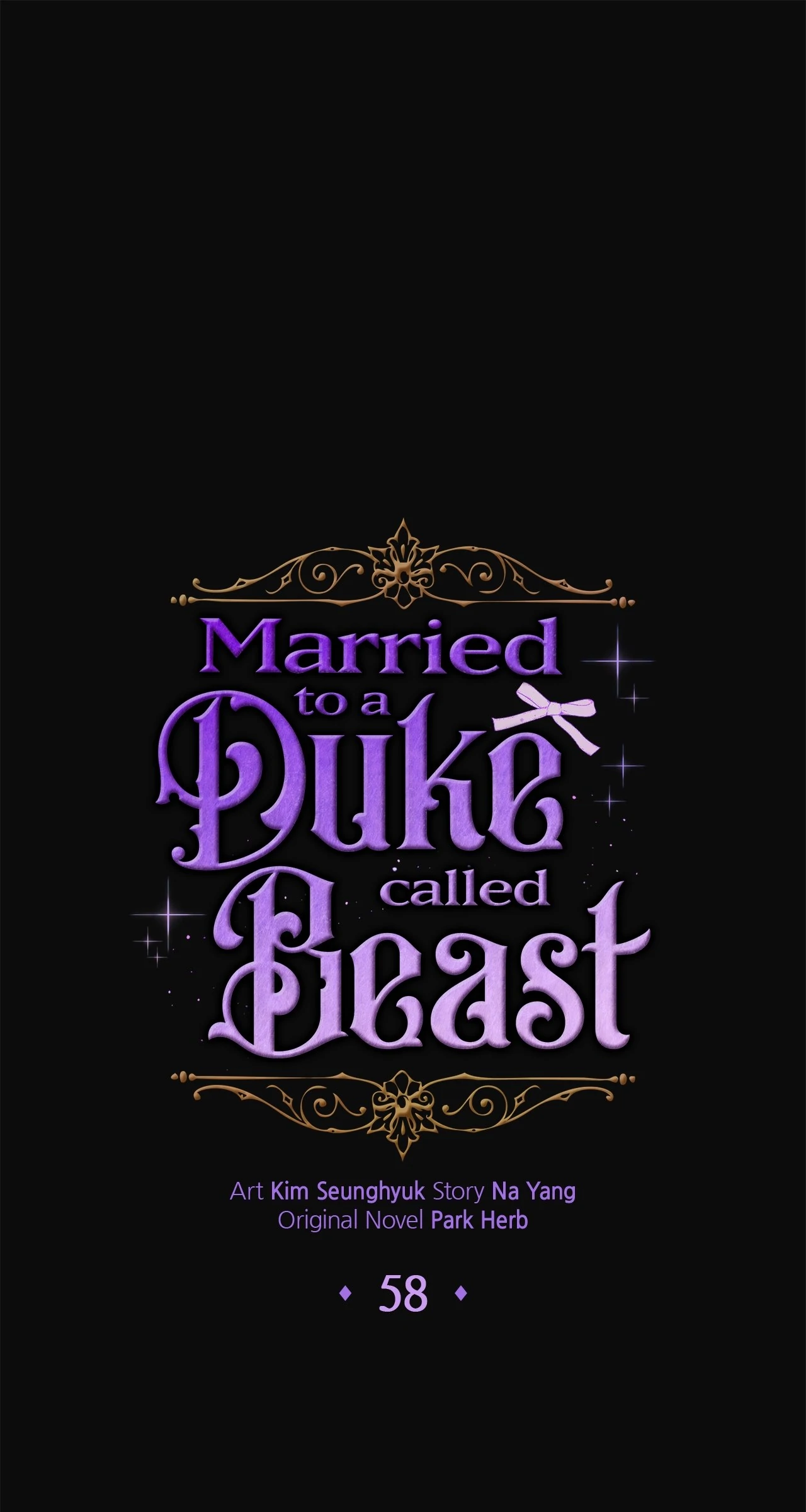 I Got Married to a Duke Called Beast Chapter 58 - Page 0