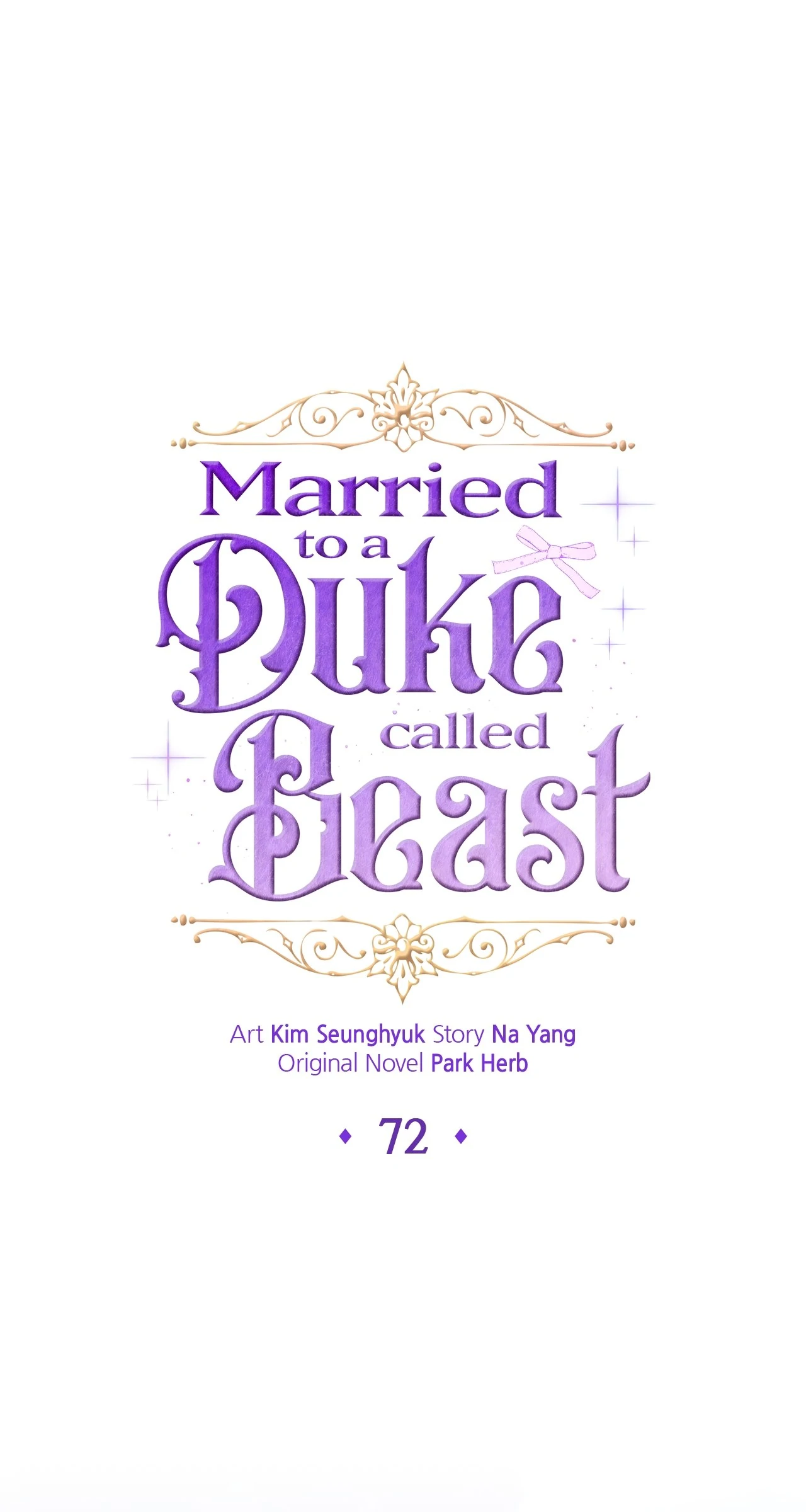 I Got Married to a Duke Called Beast Chapter 72 - Page 0