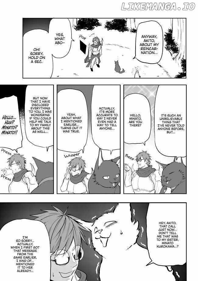 I Got Reincarnated as a Cat, but Since I’m Bored, I Play VRMMOs With Gamer Girls Chapter 13 - Page 9
