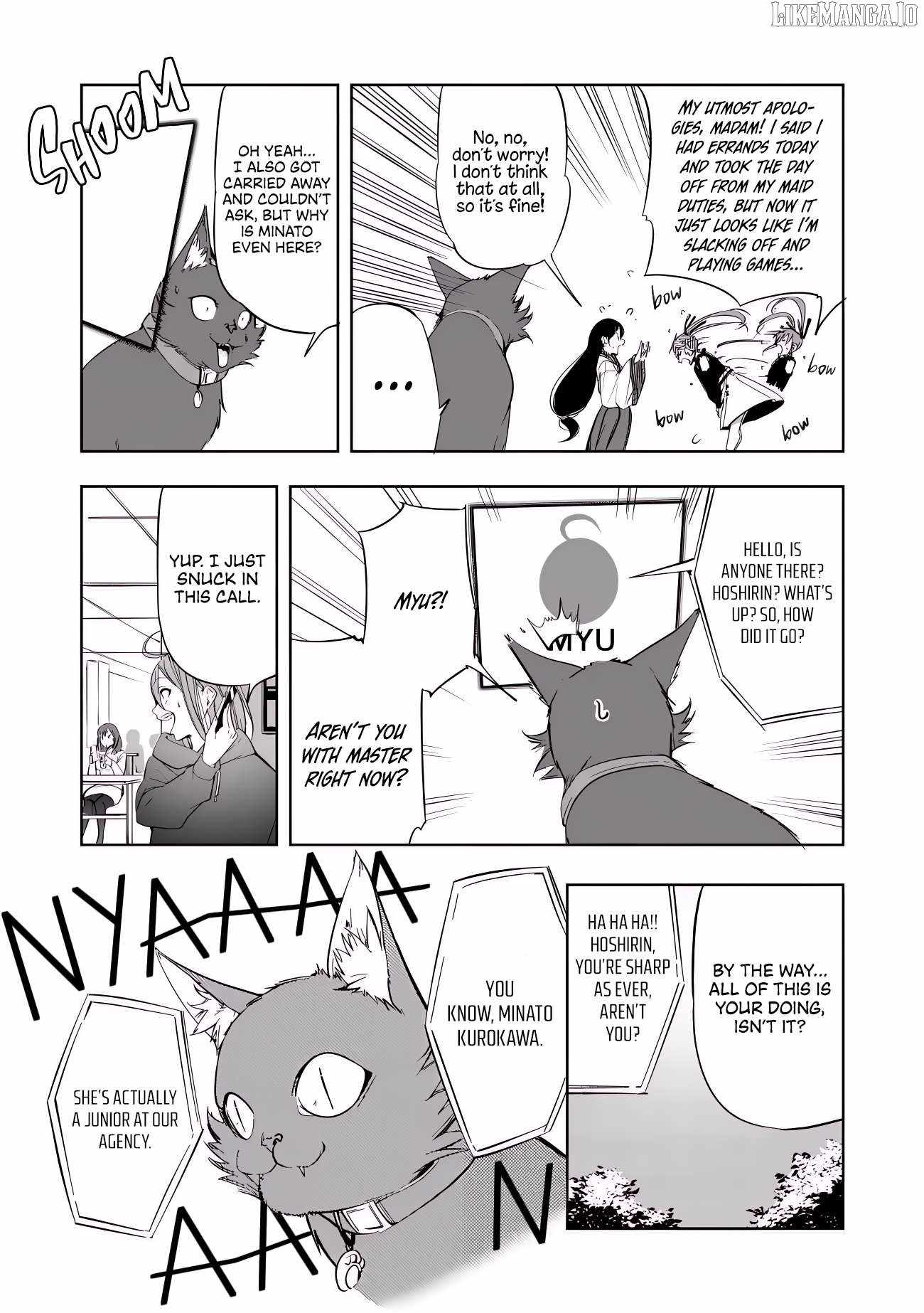 I Got Reincarnated as a Cat, but Since I’m Bored, I Play VRMMOs With Gamer Girls Chapter 14 - Page 14