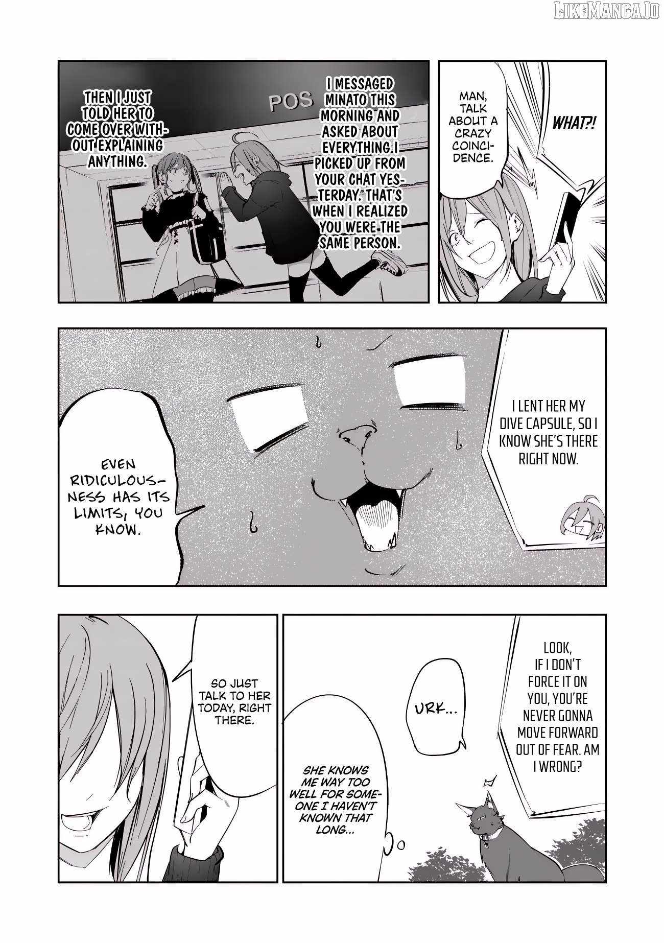 I Got Reincarnated as a Cat, but Since I’m Bored, I Play VRMMOs With Gamer Girls Chapter 14 - Page 15