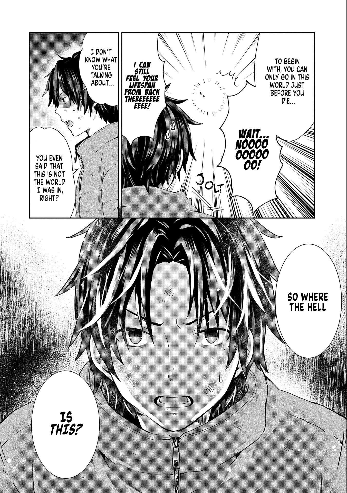 I Got Sent to Another World, but It’s in the Mountains. In Reaction, I Choose Comfort Over Strength Chapter 2 - Page 1