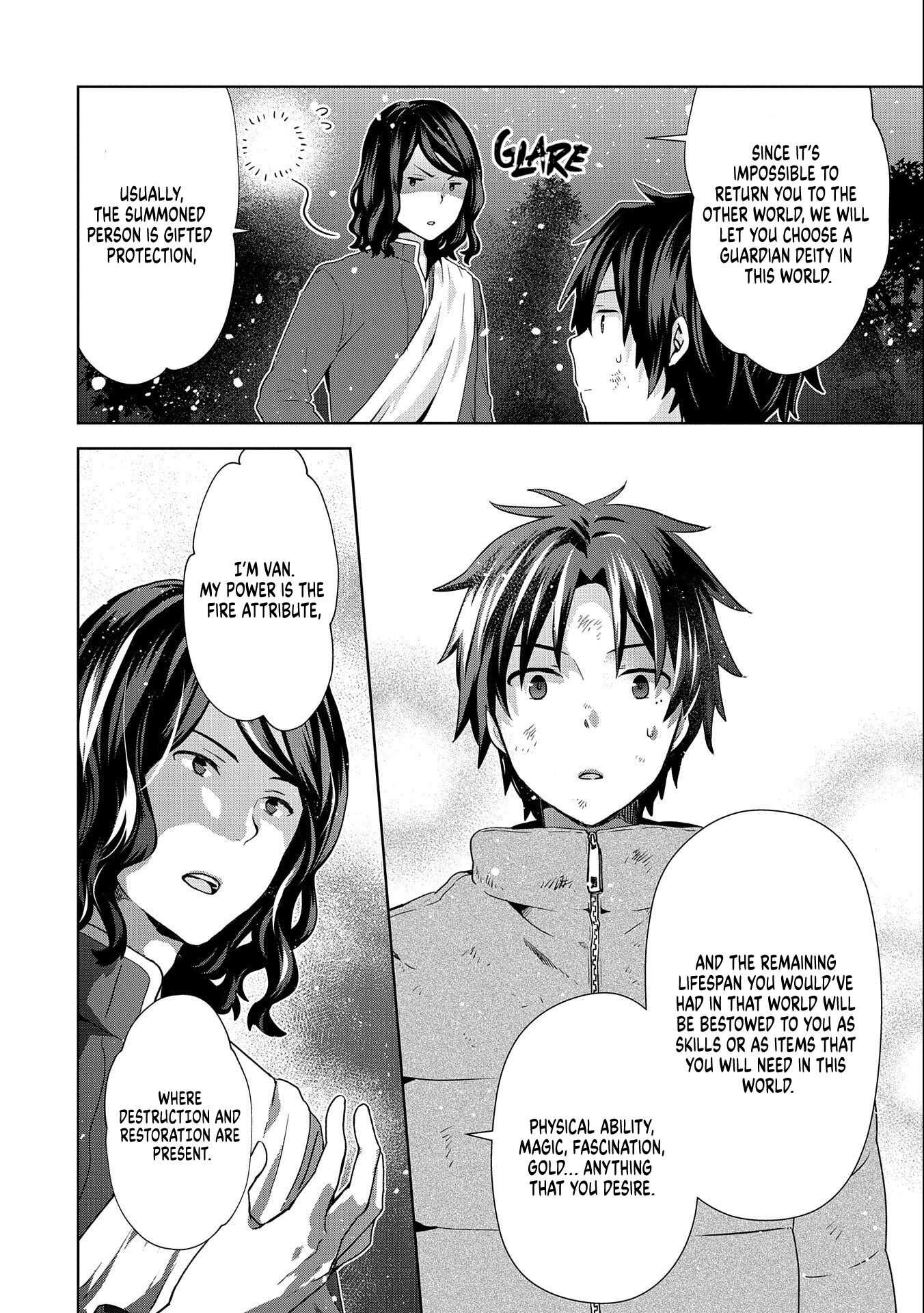 I Got Sent to Another World, but It’s in the Mountains. In Reaction, I Choose Comfort Over Strength Chapter 2 - Page 11