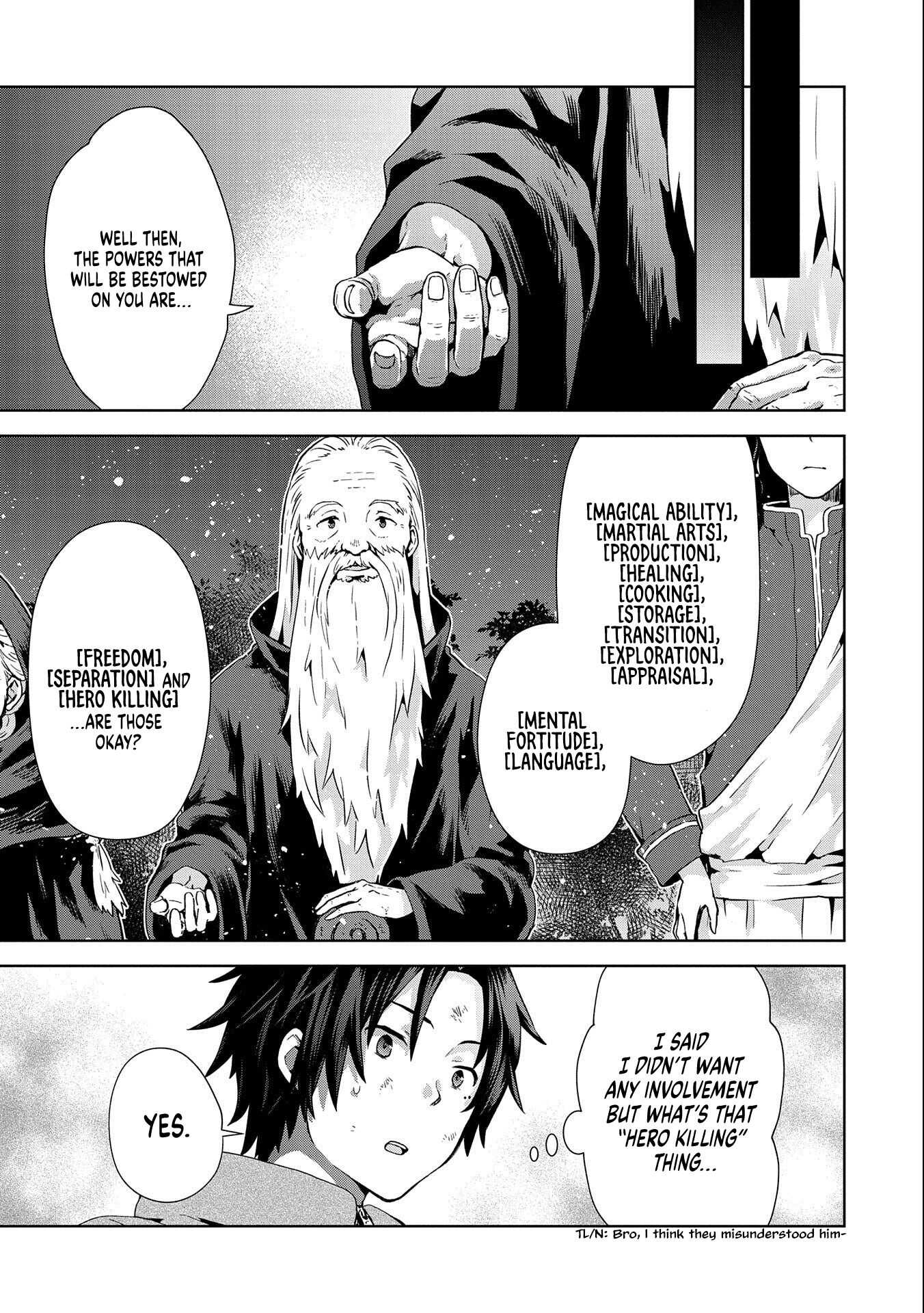 I Got Sent to Another World, but It’s in the Mountains. In Reaction, I Choose Comfort Over Strength Chapter 2 - Page 18